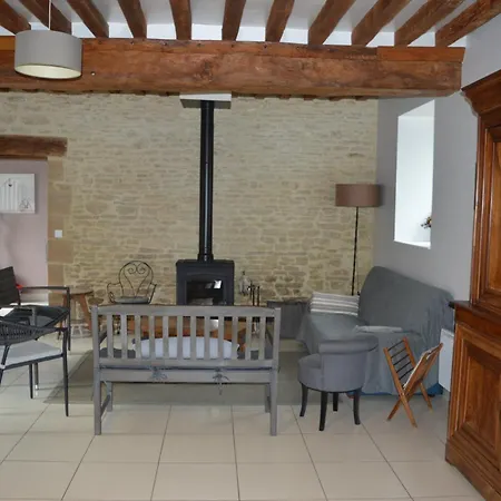 Ma Maison De Famille, Grange Du 18e Siècle, Jardin Colombiers-sur-Seulles
